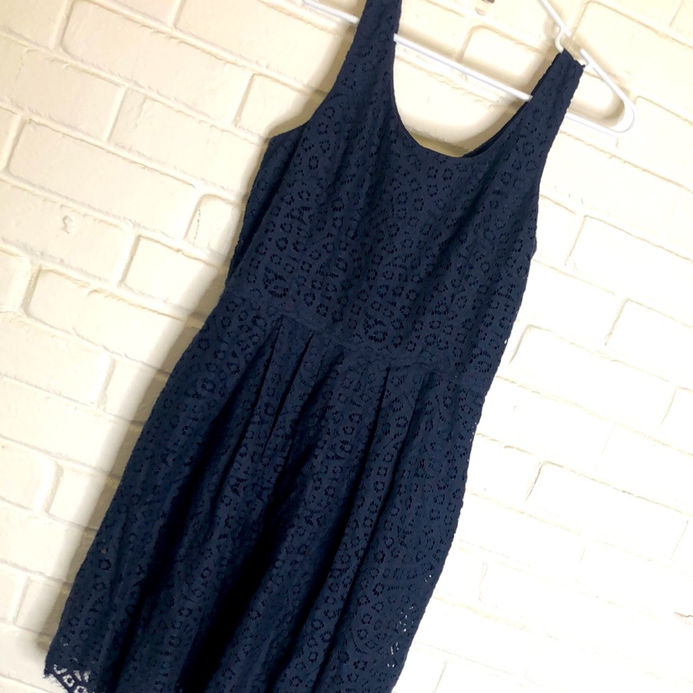 J Crew Lace Dress - 4 - pockets